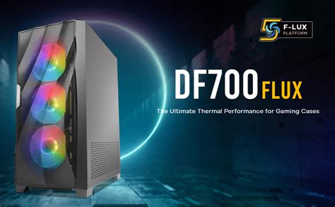 Amazon.in: Buy Antec DF700 Flux Black Mid Tower Computer Cabinet I ...