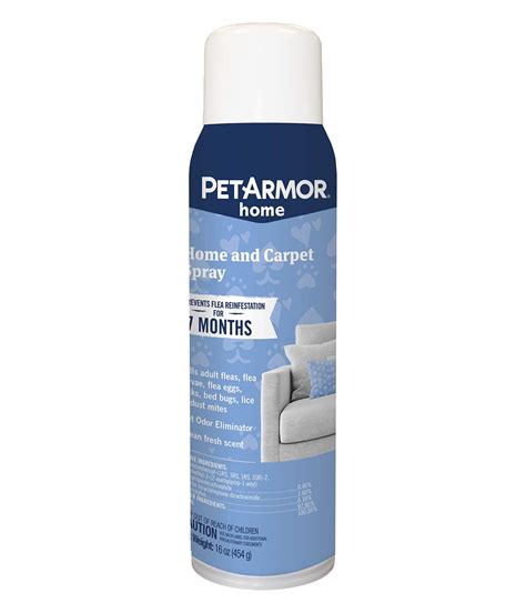 PETARMOR Home and Carpet Spray for Fleas and Ticks, Protect Your Home ...