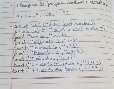 Write a java program to perform arithmetic operations - Brainly.in