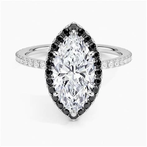 Ember Jewelry 2.07 Ct Marquise Cut Excellent Moissanite Engagement Ring ...