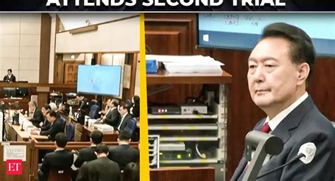 yoon suk yeol: South Korea: Ousted President Yoon Suk Yeol appears in ...