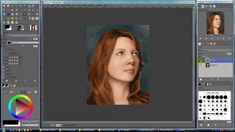 GIMP Paint 的图像结果