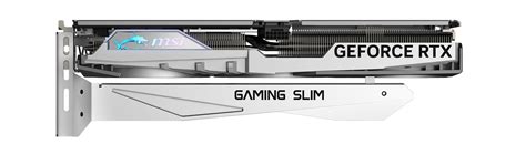 Buy MSI GeForce RTX 4070 Super 12G Gaming X Slim Graphics Card (White ...