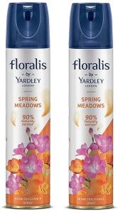 YARDLEY FRESH Spray SPRING MEADOWS AIR FRESHENERS 210ML EACH , PACK OF ...