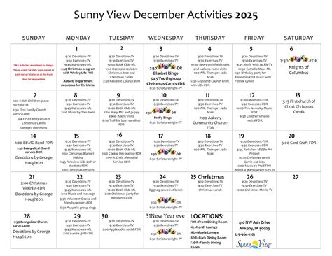 Resident Activities - Sunnyview Care Center - Ankeny, Iowa