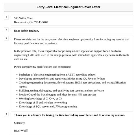 Entry Level Electrical Engineering