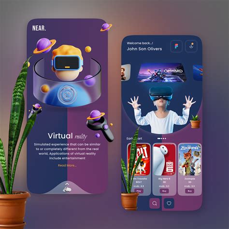 VR UI 的图像结果