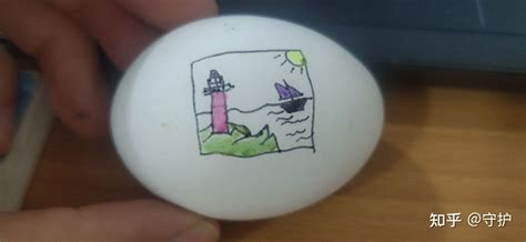 鸡蛋壳画的做法 蛋壳手绘哈喽尅提的详细画法╭★肉丁网