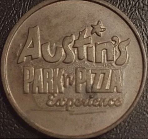 Austin's Park n Pizza Arcade Game Token Pflugerville, Texas XF - For ...