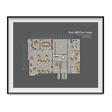 Dunder Mifflin Floor Plan LEGO Brings The Office To Life With Dunder