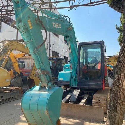 Original Japan Mini Hydraulic Excavator KobelCo 7.5 Ton Mini Hydraulic ...