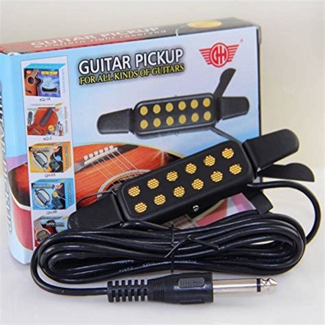 kh Guitar Pickup Acoustic Electric Transducer, Clip-on Acoustic ...
