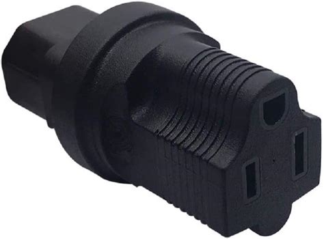 Greatgear ACA1017 USA NEMA 5-15R to IEC C14 Plug Adapter with India | Ubuy