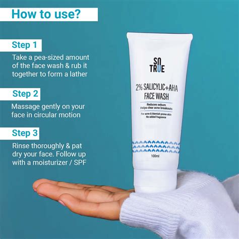 2% Salicylic Acid + AHA Face Wash 100 ml | Sotrue