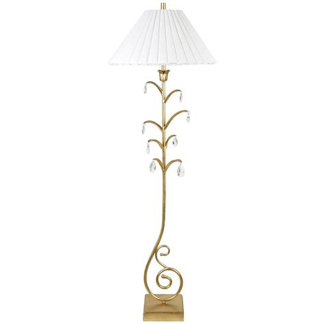 Lorelei Floor Lamp, Gold – High Fashion Home