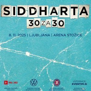 Siddharta in Ljubljana, Stožice Center - Hall, Ljubljana, 8 November ...