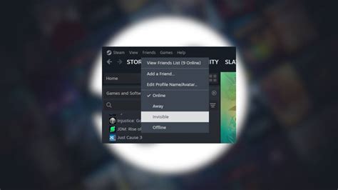 Steam: How To Appear Offline