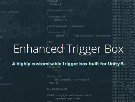 Trigger Mattrix Unity 的图像结果