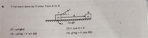 Image result for Work of Friction Formula