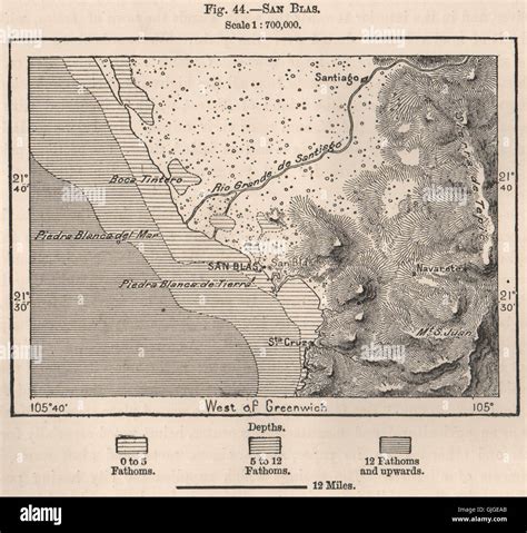 Map of san blas mexico hi-res stock photography and images - Alamy