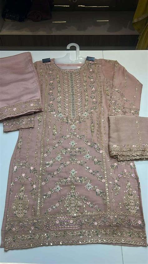 Deepsy Suit D-2281 Pure Chiffon Embroidered Pakistani Dresses Wholesale ...