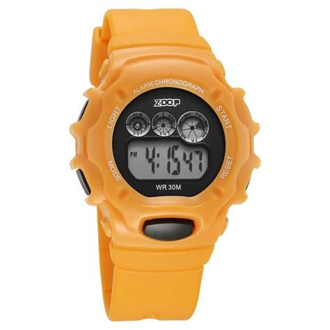 Buy Online Zoop Digital Watch with Digital Dial & Yellow Strap for Boys ...