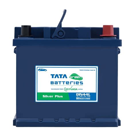 Tata Green Batteries 1419511168_17 Silver Plus DIN44L 12V 44Ah Car ...
