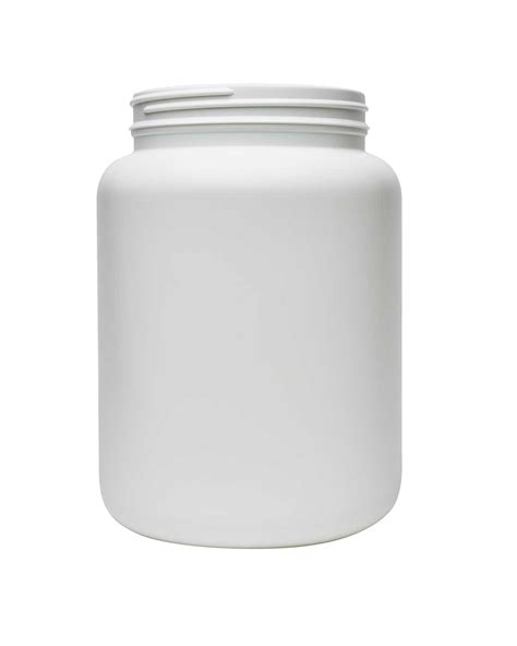 64oz 110-400 White HDPE Wide Mouth Jar - Paramount Global