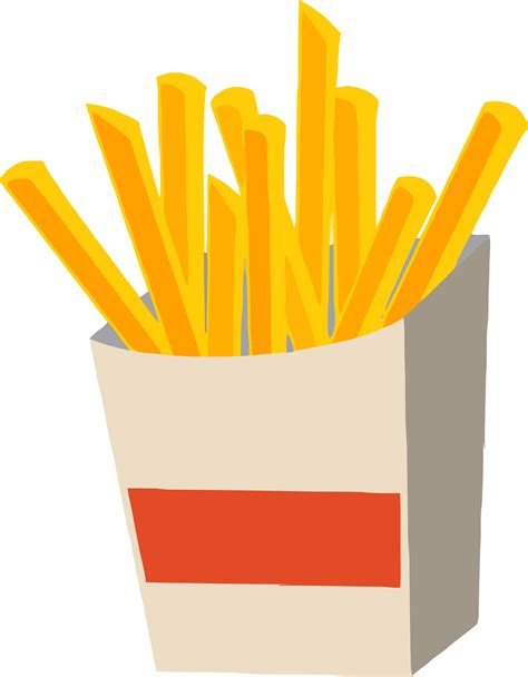 Clipart - French Fries (#1)
