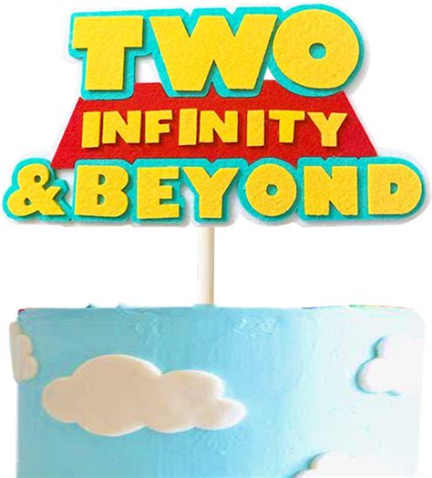 Two Infinity And Beyond Cake Topper Toy 2nd Birthday | Ubuy India