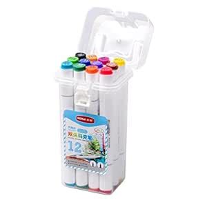 SOFTLINE S D Dual Twin Markers Pen One Side and Flat Nib On Other End ...