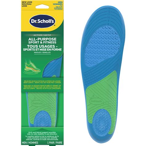 Dr. Scholl’s Athletic Series Sport Insoles for Men, Sizes 8-14 ...