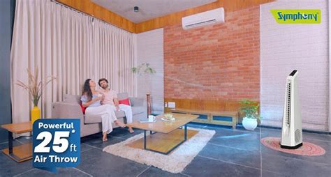 Buy Surround Bladeless Tower Fan with Knob Control Online from Symphony ...