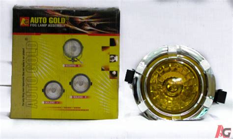Autogold Fog Light Lamp Assembly Bolero Type 2 (Yellow) AG for Mahindra ...