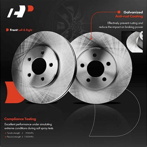 Ceramic Brake Pads A-Premium Set - Front Disc Brakes For Ford F-150 ...