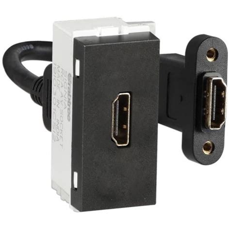 Crabtree Signia Hdmi Socket For Data Transmission Grey | iRely.in Bangalore