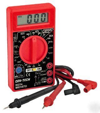 Cen-Tech Seven Function Digital Multimeter 的图像结果