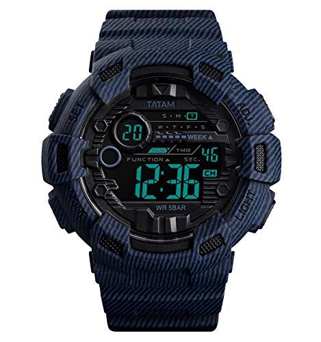 Buy TATAM Kids Sports Digital Watch, Multi Function Digital Kids ...