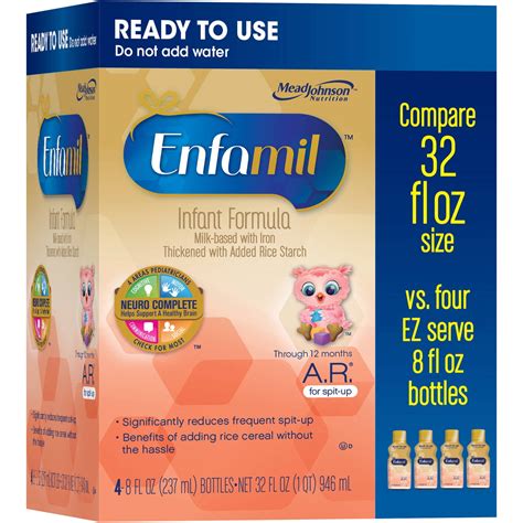 Enfamil Ready To Use Infant Formula, Fl Oz, Count