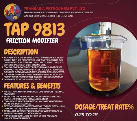 Image result for Friction Modifier Applications