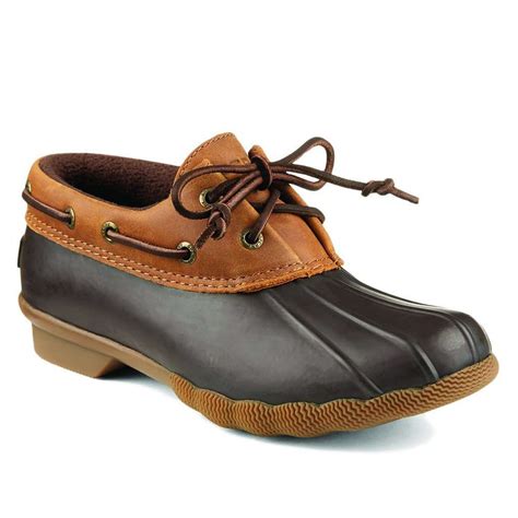 Sperry Women's Saltwater Isla Duck Boot in Brown/Tan