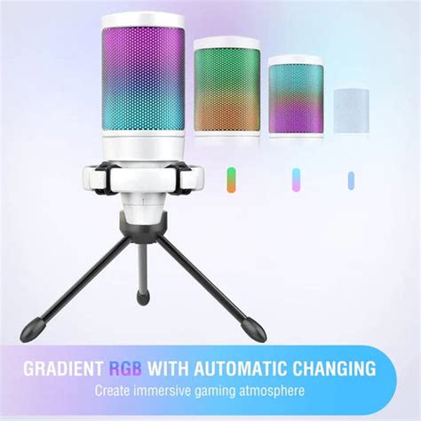 Buy FIFINE Ampligame A6V USB Gaming Microphone ( White ) | EliteHubs.com