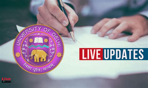 Challenge Against Delhi University Open Book Exams: Live Updates From ...