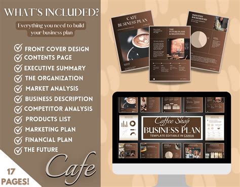 Free Coffee Shop Business Plan Template at Jenny Abate blog