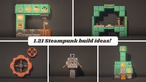 Steampunk Minecraft Builds Tutorial 的图像结果