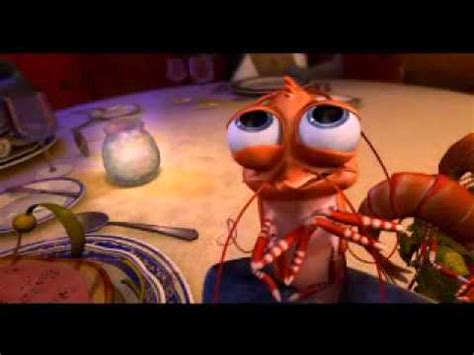 The shrimp from shark tale - YouTube