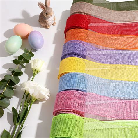 Easter Party Decoration Ribbon Set - Colorful Gift Box Packaging & Bow ...