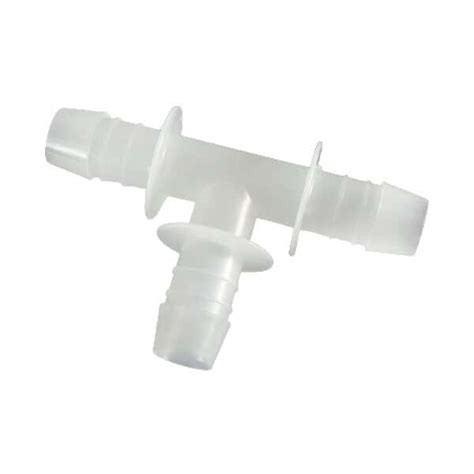 Saint Gobain Pure-Fit® SIB® Hose Barb Fitting, Tee Union, Polypropylene ...