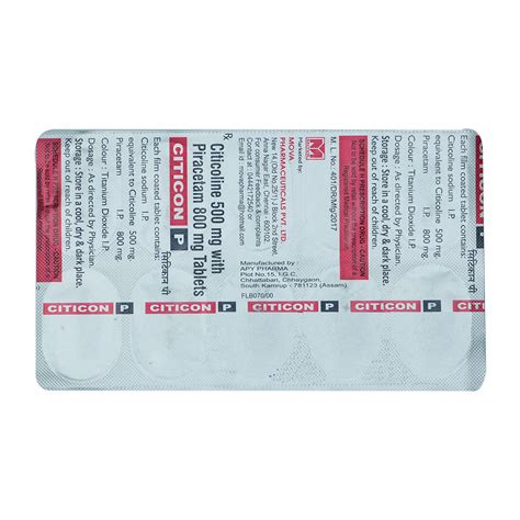 Citicon P Tablet | Uses, Side Effects, Price | Apollo Pharmacy
