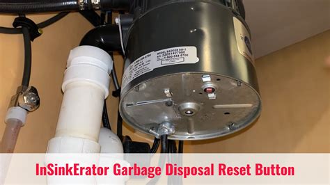 Garbage Disposal Reset Button Not Working 的图像结果